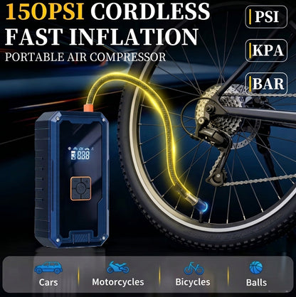 Arrancador de coche portátil DashElement™ con compresor de aire
